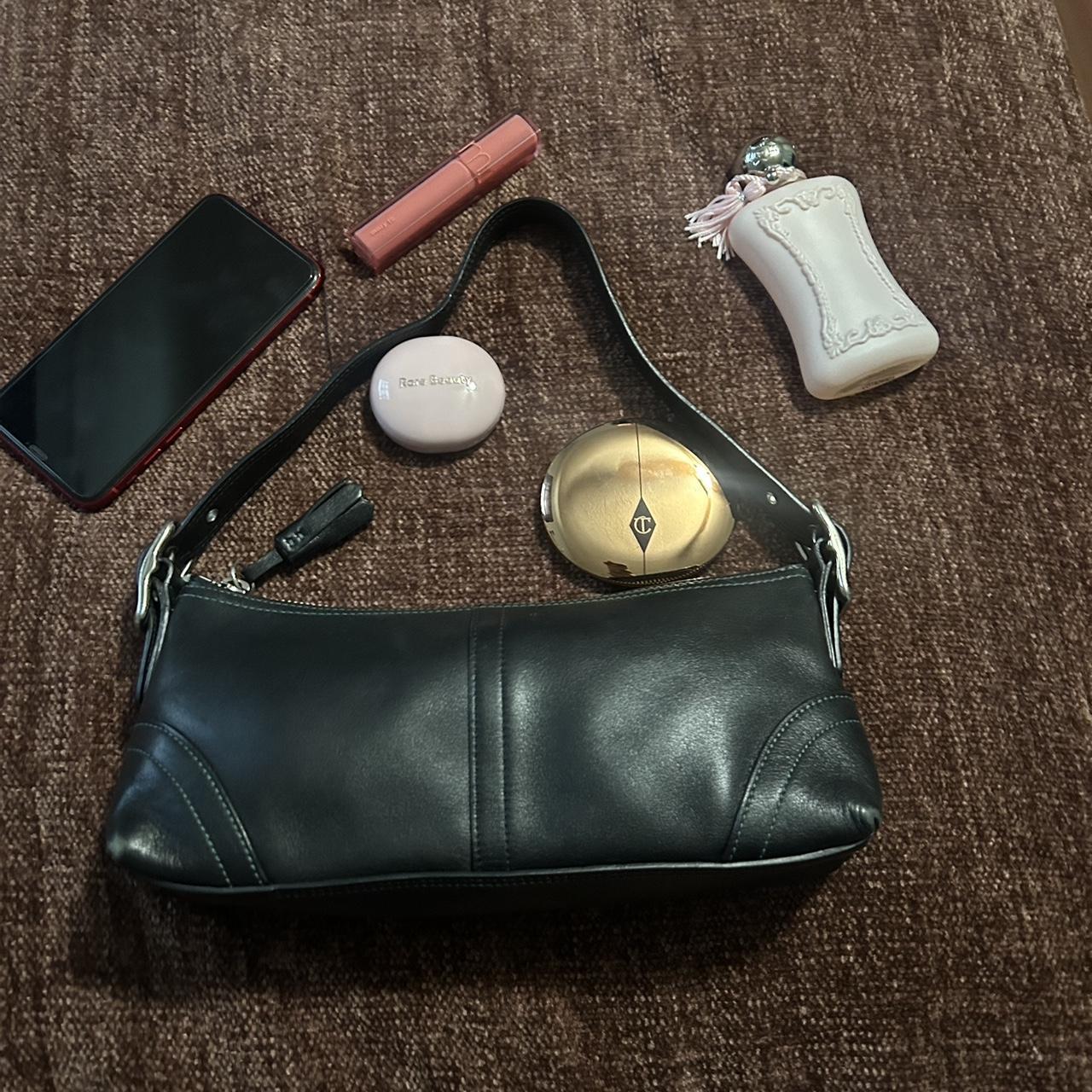 Coach Demi baguette Coach tweed bag Coach soho | Depop