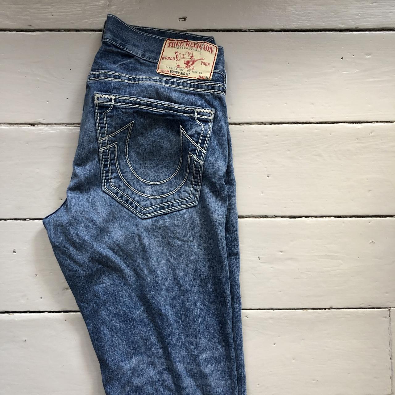 True Religion Bobby Big QT 🐎 Small wear at bottoms | Depop