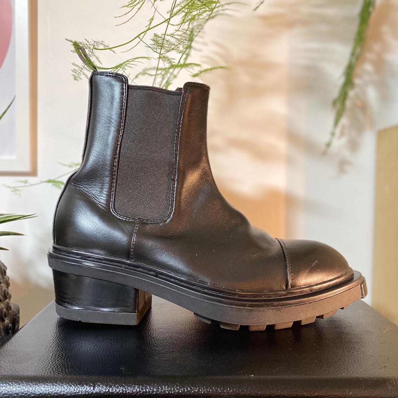 These black Eytys Nikita Ankle Boots are made from | Depop