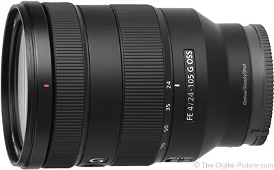 Sony FE 24-105mm F4 G OSS Lens Specifications