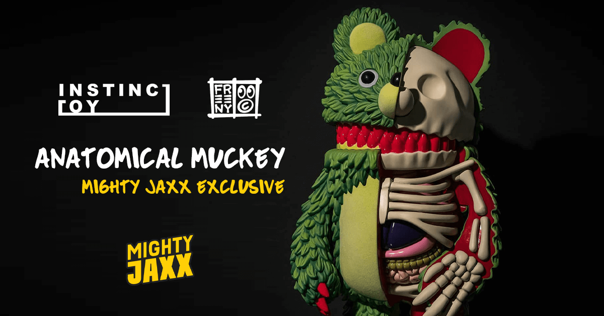 Anatomical Muckey by Instinctoy x Jason Freeny! Mighty Jaxx