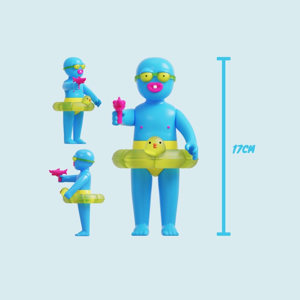 Zz The SwimmerZ by No 517 Toy - The Toy Chronicle