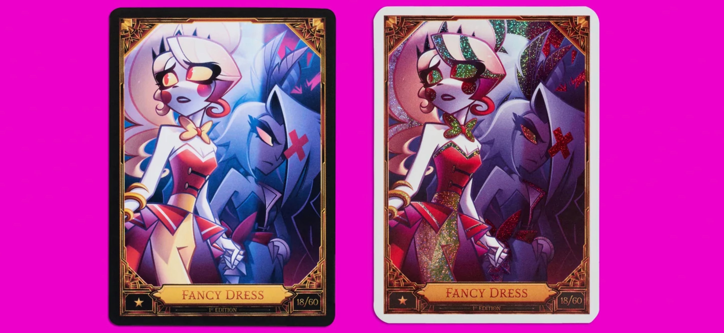 Hazbin Hotel season 2 trading cards will let your crow brain run