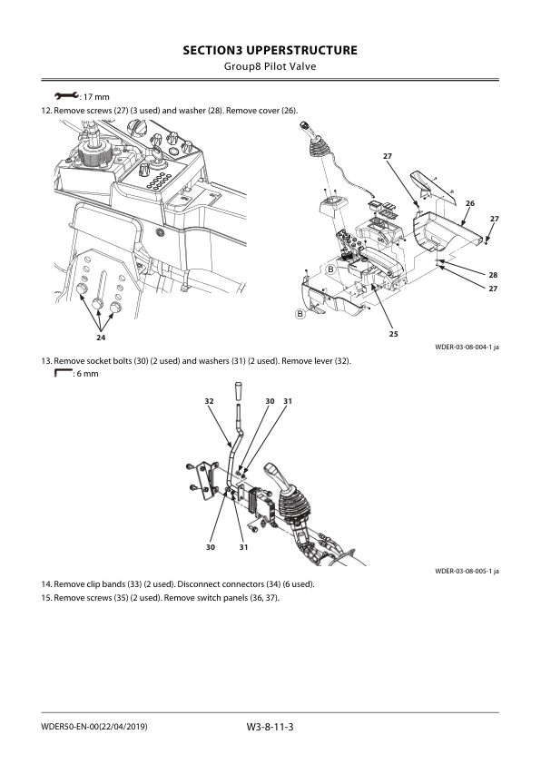 Hitachi ZX85USB-6 Excavator Service Repair Manual