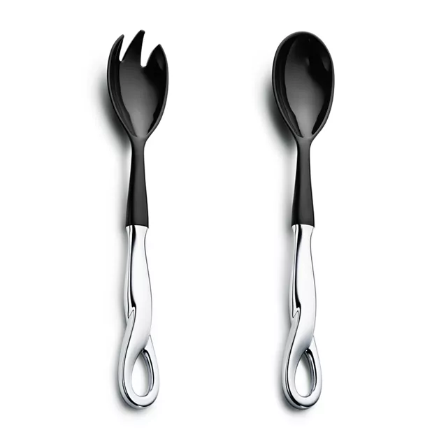 Elsa Peretti®:Padova™ Salad Serving Spoon and Fork Set | Tiffany