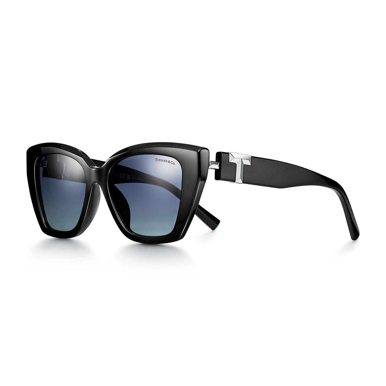 ティファニー T サングラス ブラック アセテート アジュール ダーク