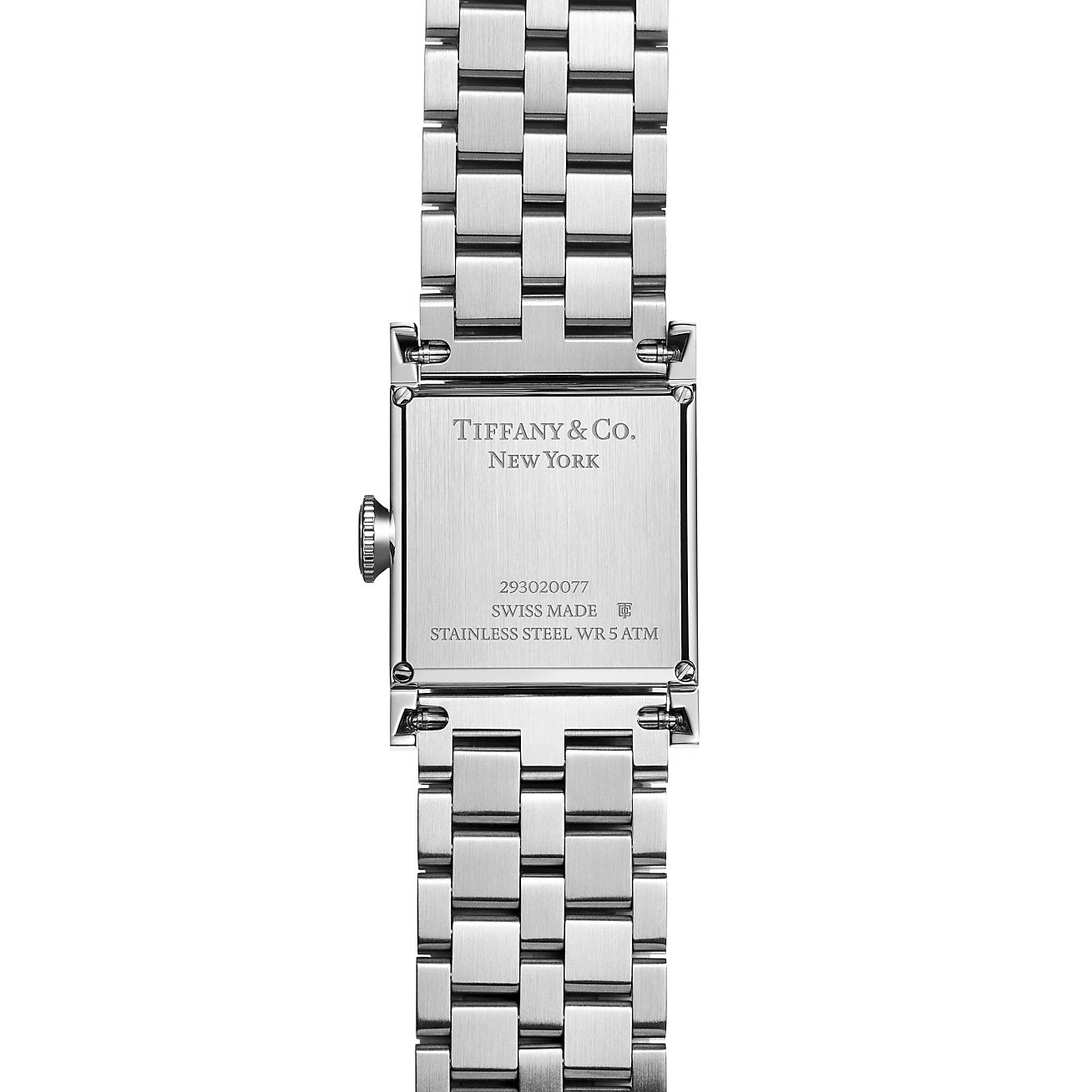 Union Square 20 mm Watch in Steel with a White Dial | Tiffany & Co. CA