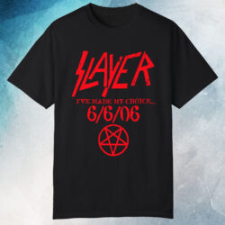 Slayer 666 I've Made My Choice T-shirt - TokoPyramid