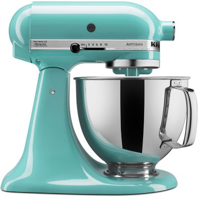 KitchenAid 325W Artisan Series Tilt-Back Head Stand Mixer, Aqua