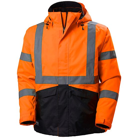 Helly Hansen Men's Hi-Vis Waterproof Alta Winter Jacket with