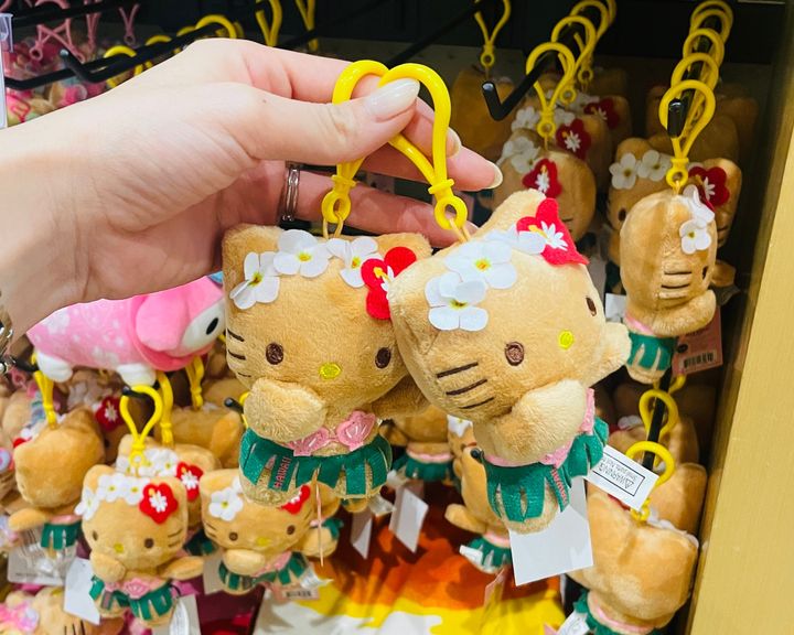 ご当地キティ ねつけストラップ 平成レトロ 日焼けキティ ご当地キティ