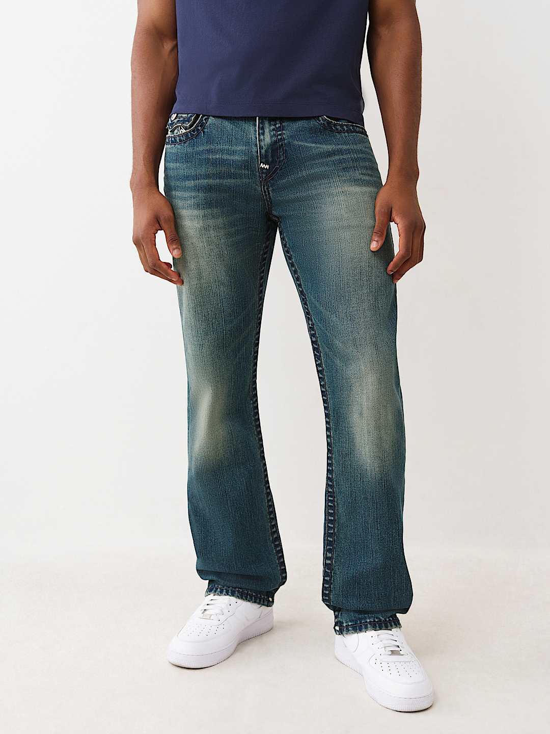 RICKY SUPER QT STRAIGHT JEAN 34”