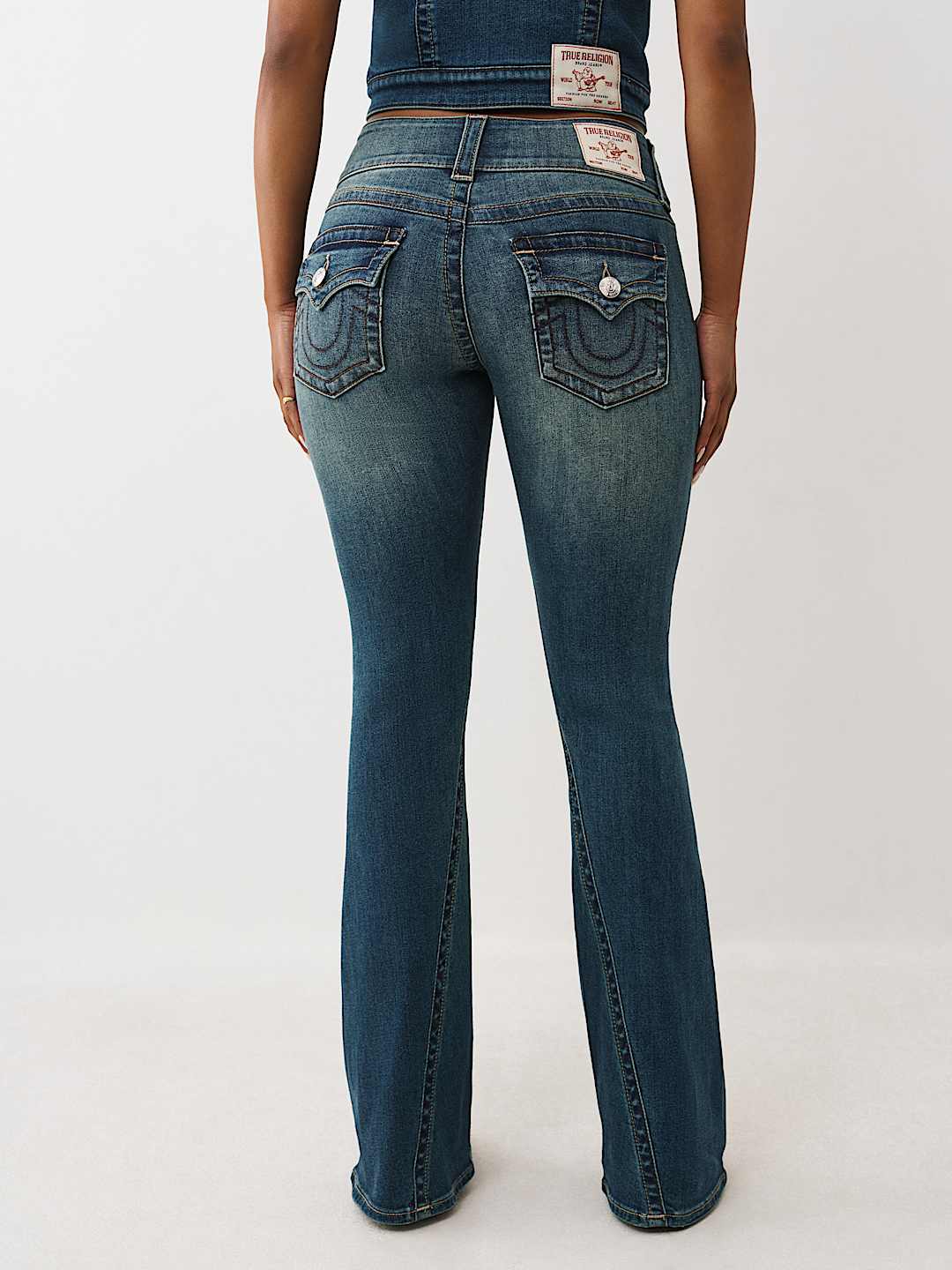 JOEY Y2K MID RISE FLARE JEAN