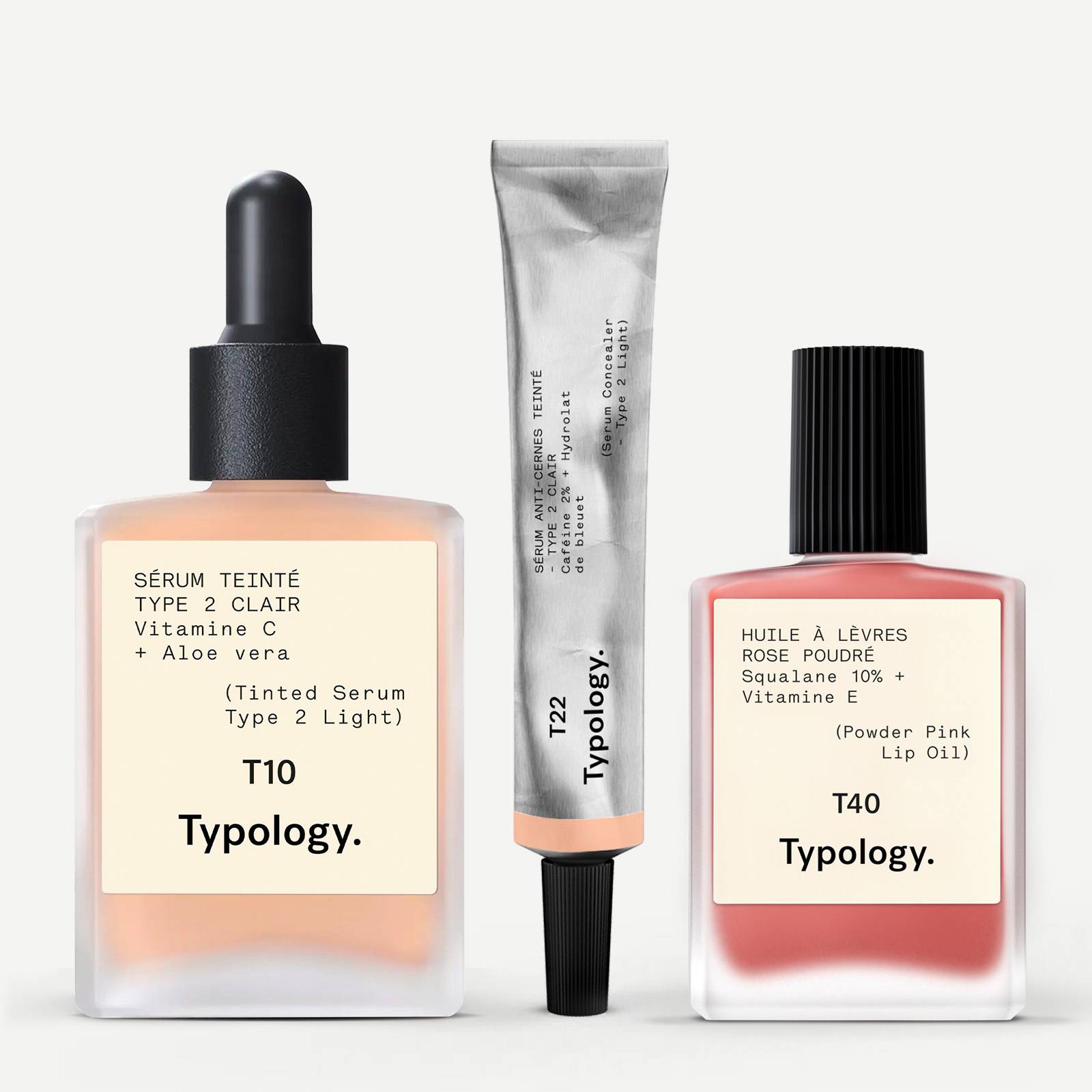 Tinted Trio — Typology