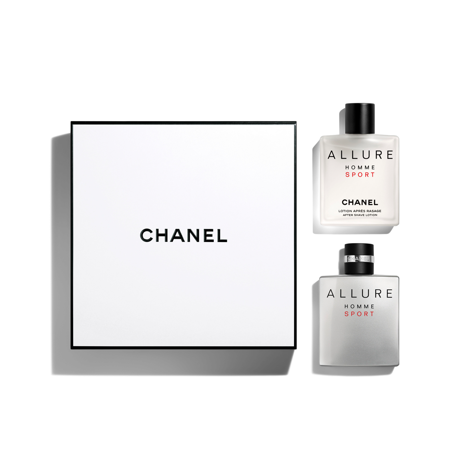 CHANEL - ALLURE HOMME SPORT Eau de Toilette After Shave Lotion Set