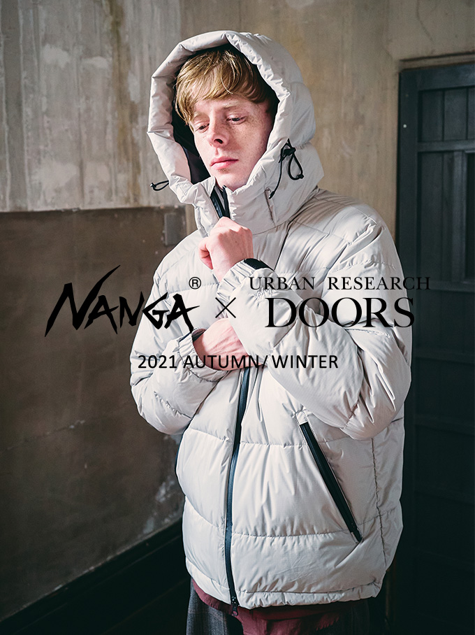 NANGA × URBAN RESEARCH DOORS 2021MEN'S AUTUMN/WINTER EXCLUSIVE