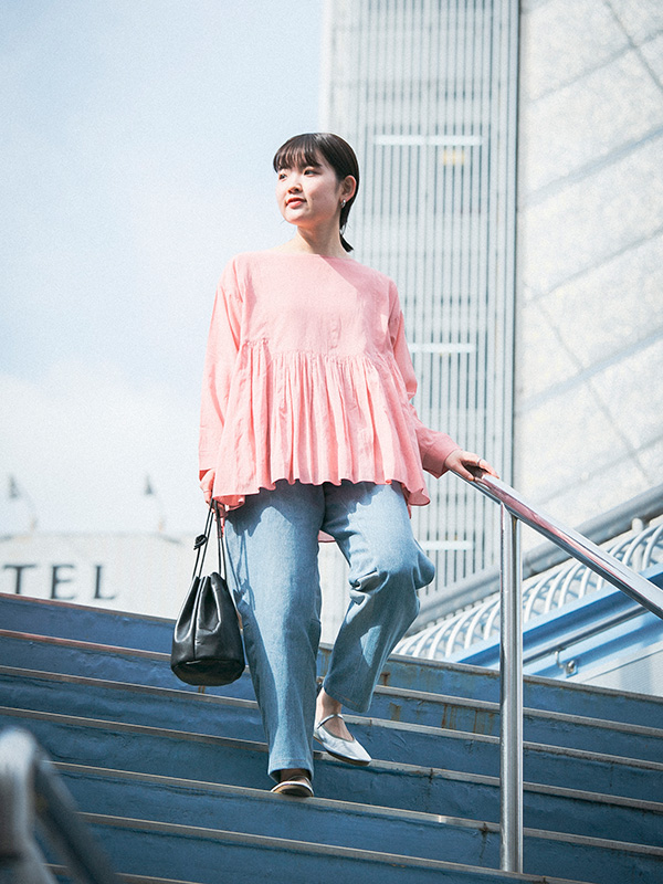 かぐれから夏のコットン素材の魅力をコーディネートでお届け！ – URBAN