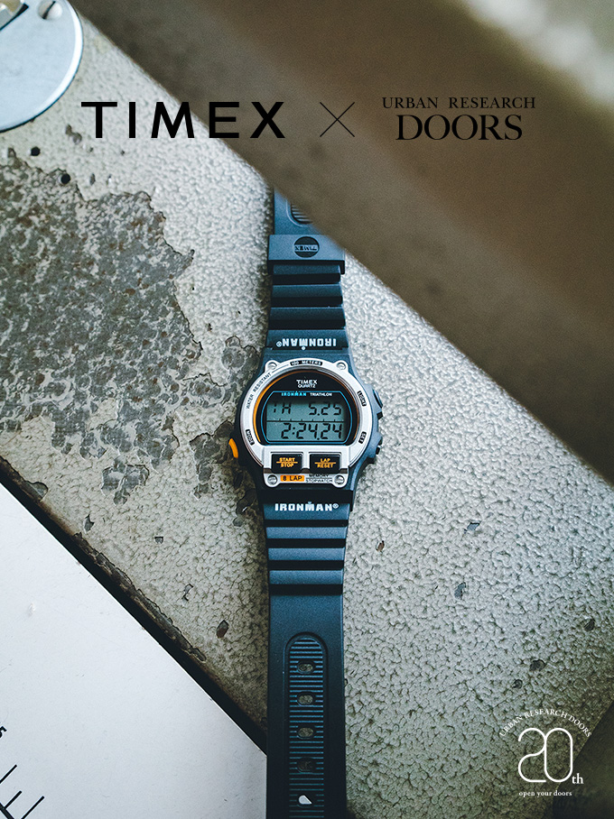 20th Anniv.】TIMEX IRONMAN®️ 8LAP 初代モデルを90sカラーで別注を