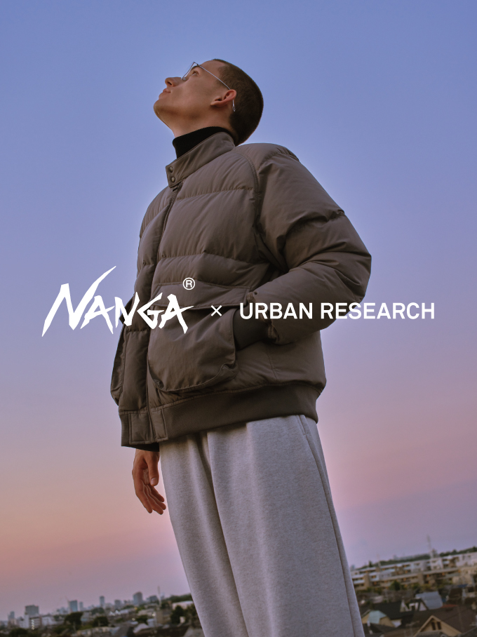 NANGA × URBAN RESEARCH 「都会特化型ファンクショナルダウンシリーズ