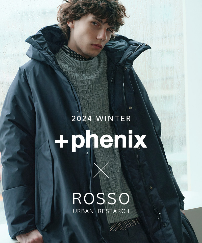 URBAN RESEARCH ROSSO別注 +phenix WINDSTOPPER® BY GORE-TEX LABS仕様