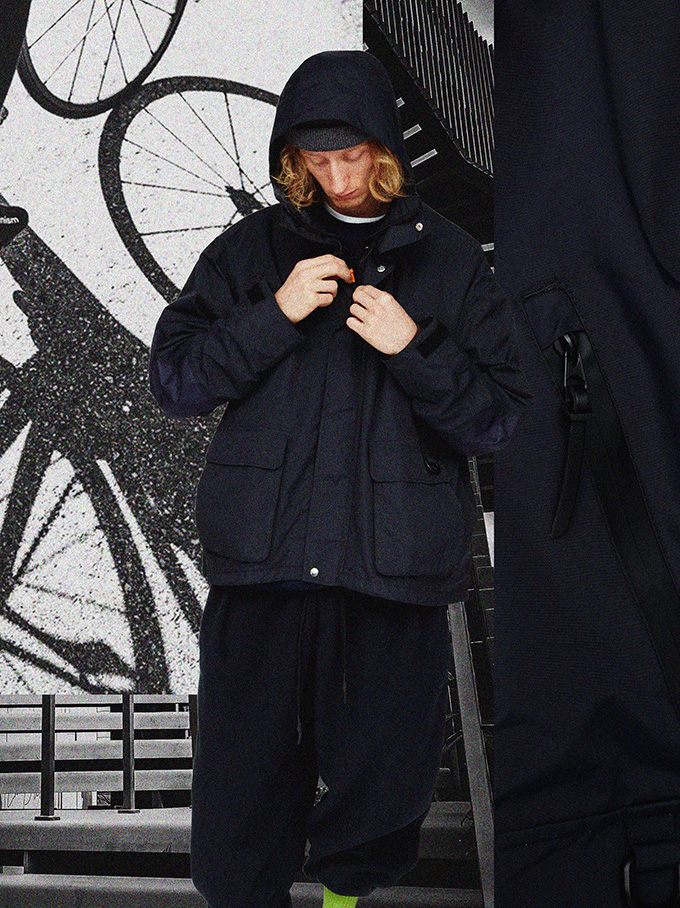 UNTRACE「illeguler」LIMITED EDITION “3-layer Field ( Test ) Shell