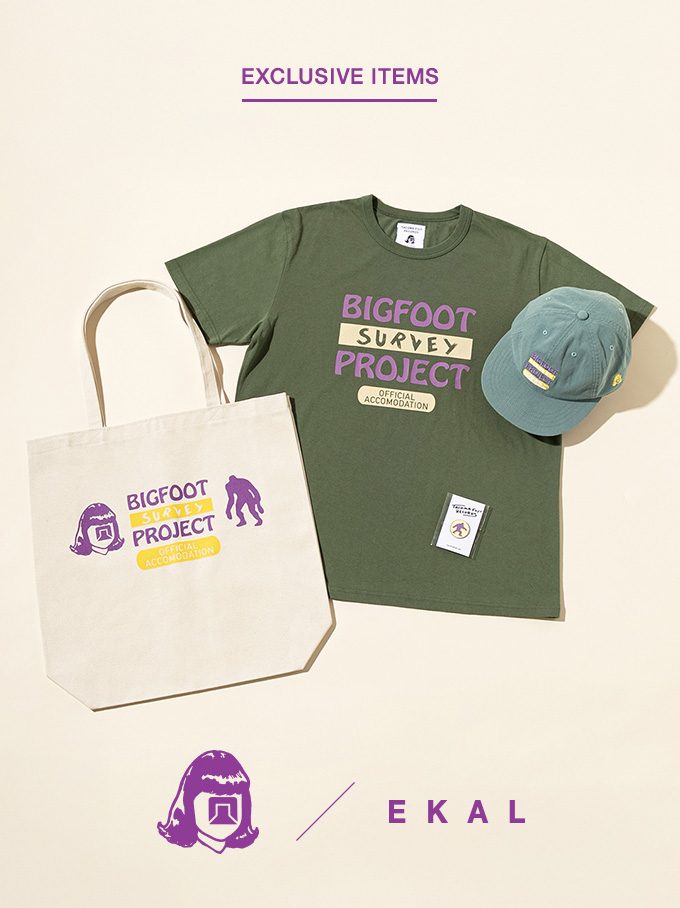 TACOMA FUJI RECORDS × EKALのコラボレーションアイテムが登場
