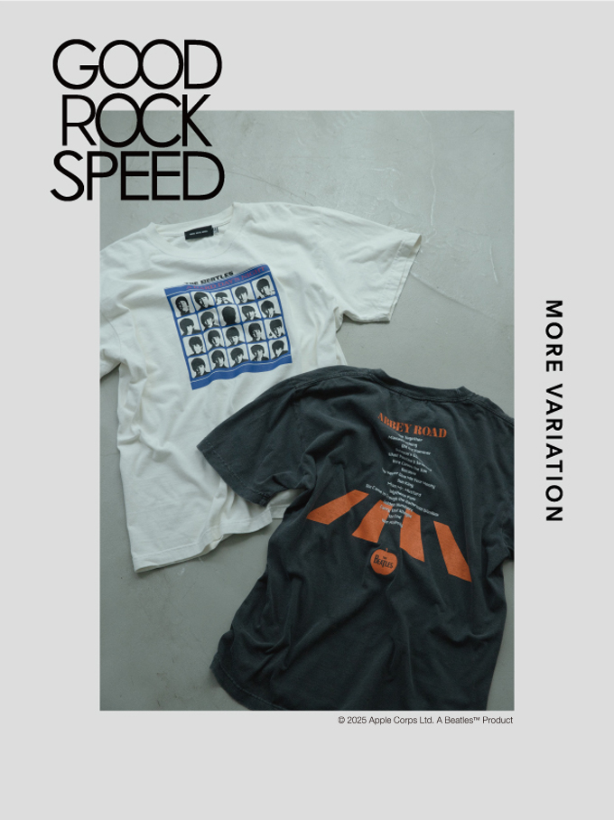NEW VINTAGEなTシャツが揃う「GOOD ROCK SPEED」MORE VARIATION開催