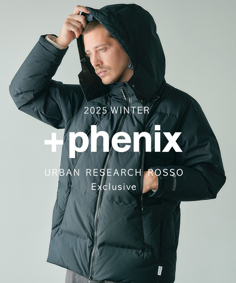URBAN RESEARCH ROSSO別注 +phenix WINDSTOPPER® BY GORE-TEX LABS仕様