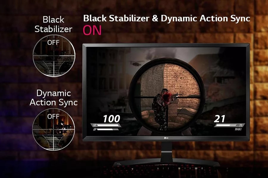 LG 27'' Class 4K UHD IPS LED Monitor (27'' Diagonal) (27UD58-B