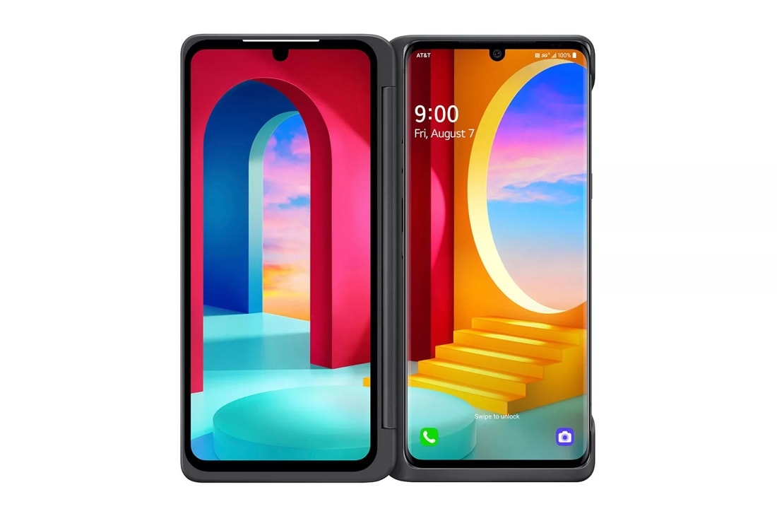 LG VELVET™ 5G Gray Dual Screen Accessory for AT&T | LG USA