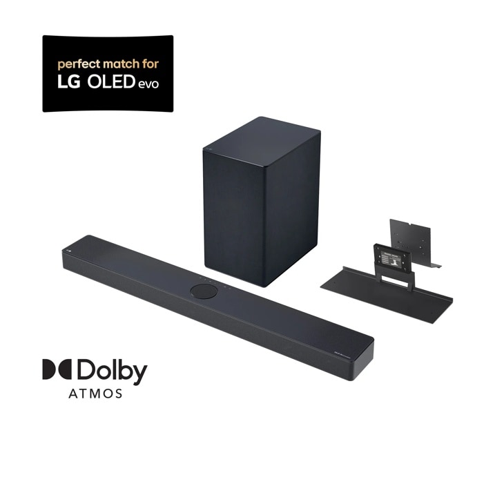 SC9S LG Soundbar for TV | Dolby Atmos® 3.1.3 channel with Bracket