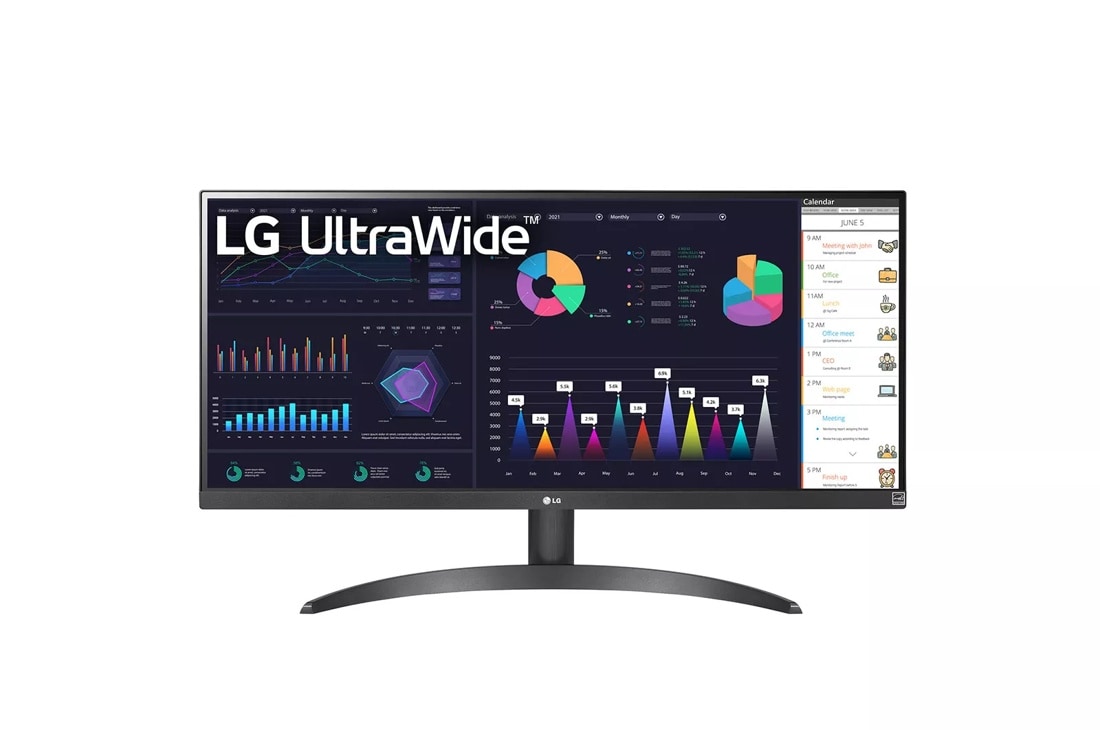 29” UltraWide FHD HDR10 IPS Monitor - 29WQ500-B | LG USA