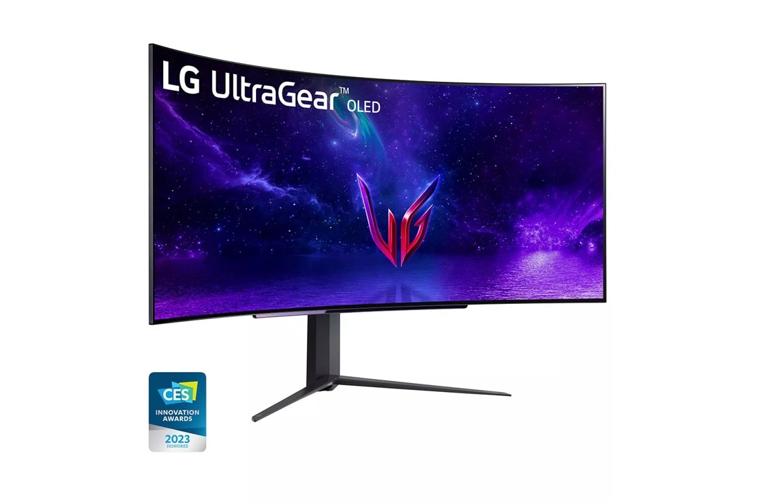 LG UltraGear™ 45 Inch OLED 240Hz Curved Gaming Monitor - 45GR95QE