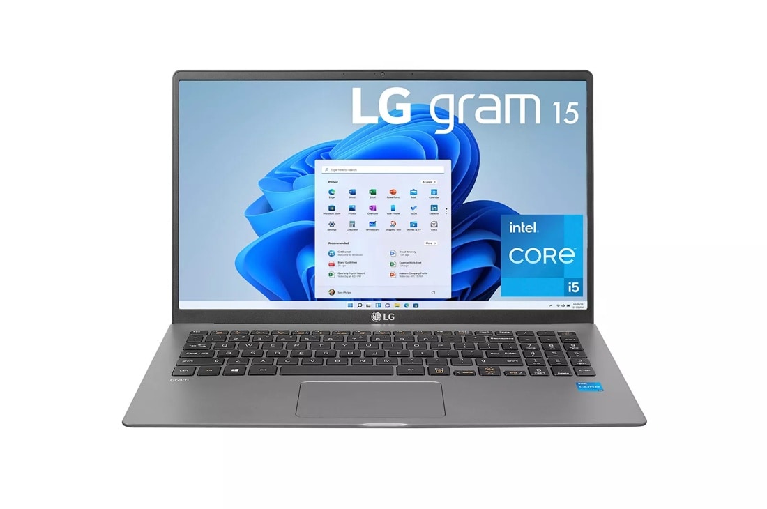 LG gram 15” Ultra-Lightweight and Slim Laptop with 11th Gen Intel