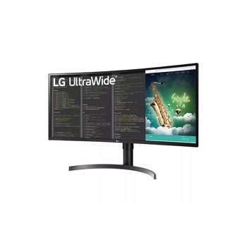 35'' Curved UltraWide QHD HDR Monitor - 35WN75C-B | LG USA