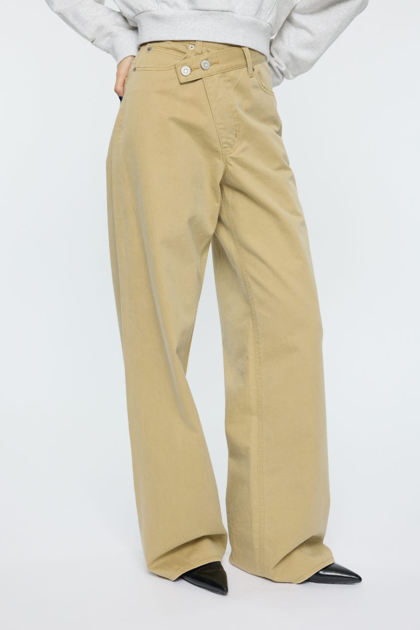 MOUSSY | CROSS CHINO WIDE STRAIGHT (ワイド ) |SHEL'TTER WEBSTORE