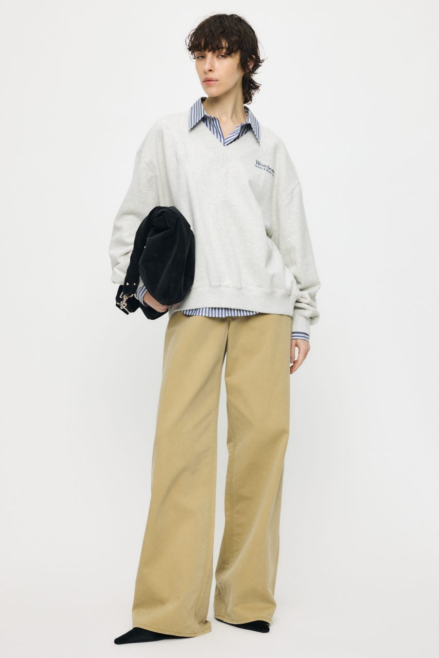 MOUSSY | CROSS CHINO WIDE STRAIGHT (ワイド ) |SHEL'TTER WEBSTORE