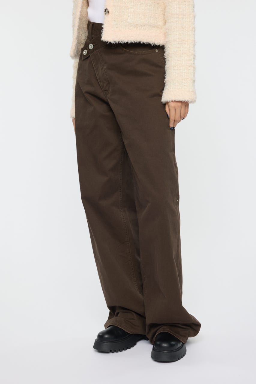MOUSSY | CROSS CHINO WIDE STRAIGHT (ワイド ) |SHEL'TTER WEBSTORE