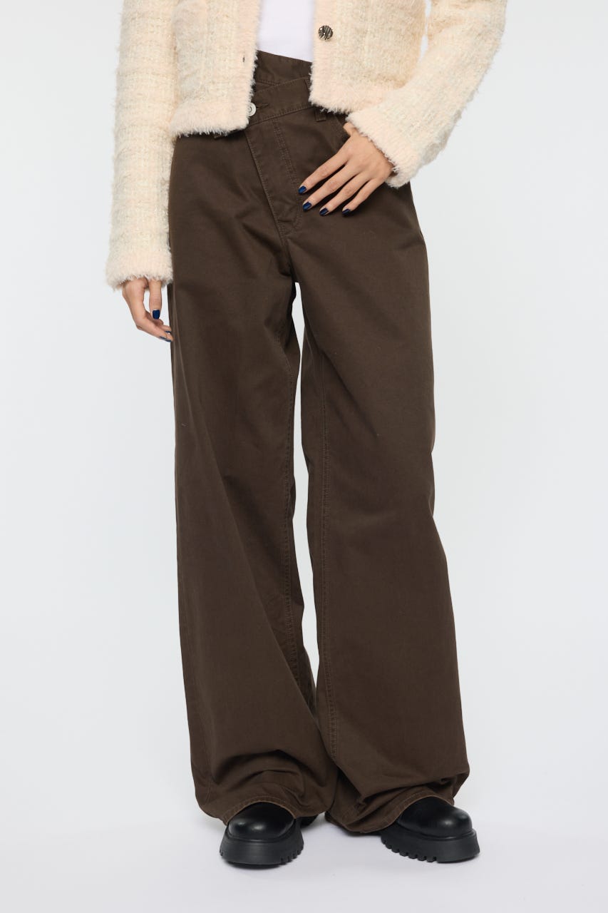 MOUSSY | CROSS CHINO WIDE STRAIGHT (ワイド ) |SHEL'TTER WEBSTORE