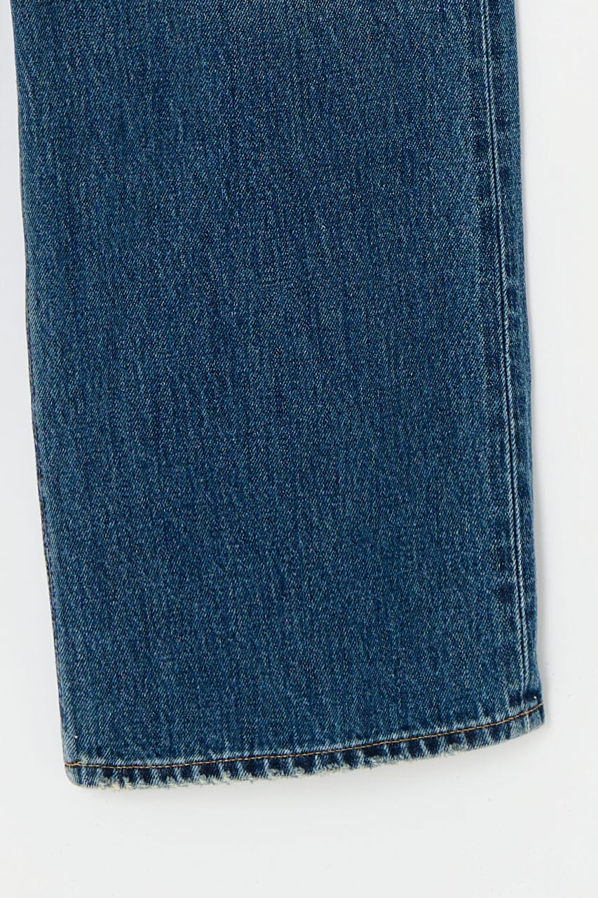 MOUSSY | CROSS WAIST WIDE ストレートSサイズ (ワイド ) |SHEL'TTER