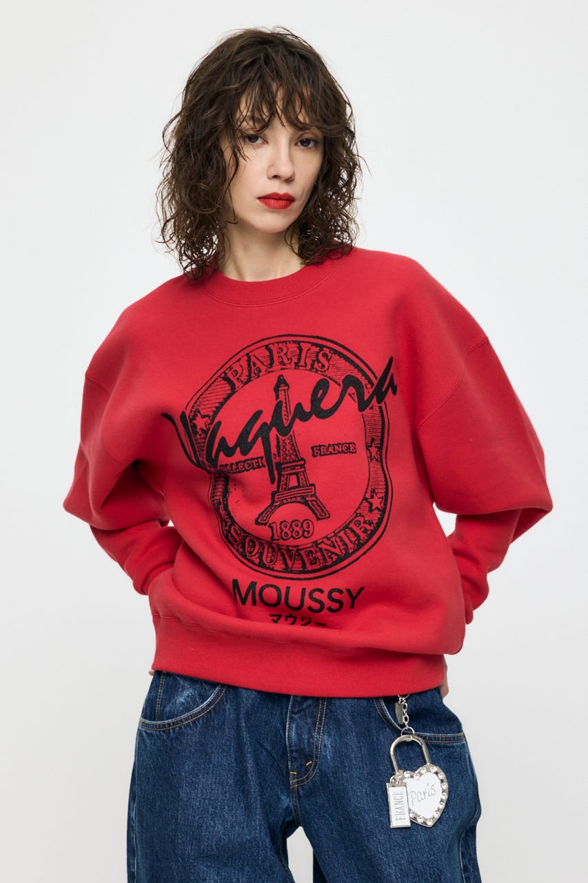 MOUSSY | VQ OVERSIZED スウェットシャツ (シャツ・ブラウス ) |SHEL