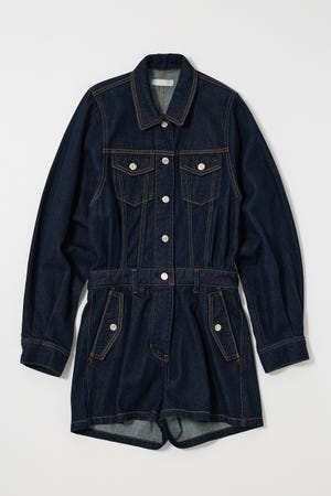 MOUSSY | DENIM SHORT ジャンプスーツ (オールインワン ) |SHEL'TTER