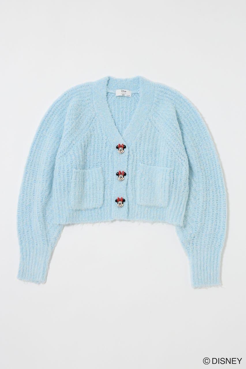 Disney SERIES CREATED by MUS | MD FACE BUTTON カーディガン