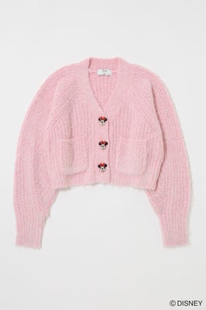 Disney SERIES CREATED by MUS | MD FACE BUTTON カーディガン