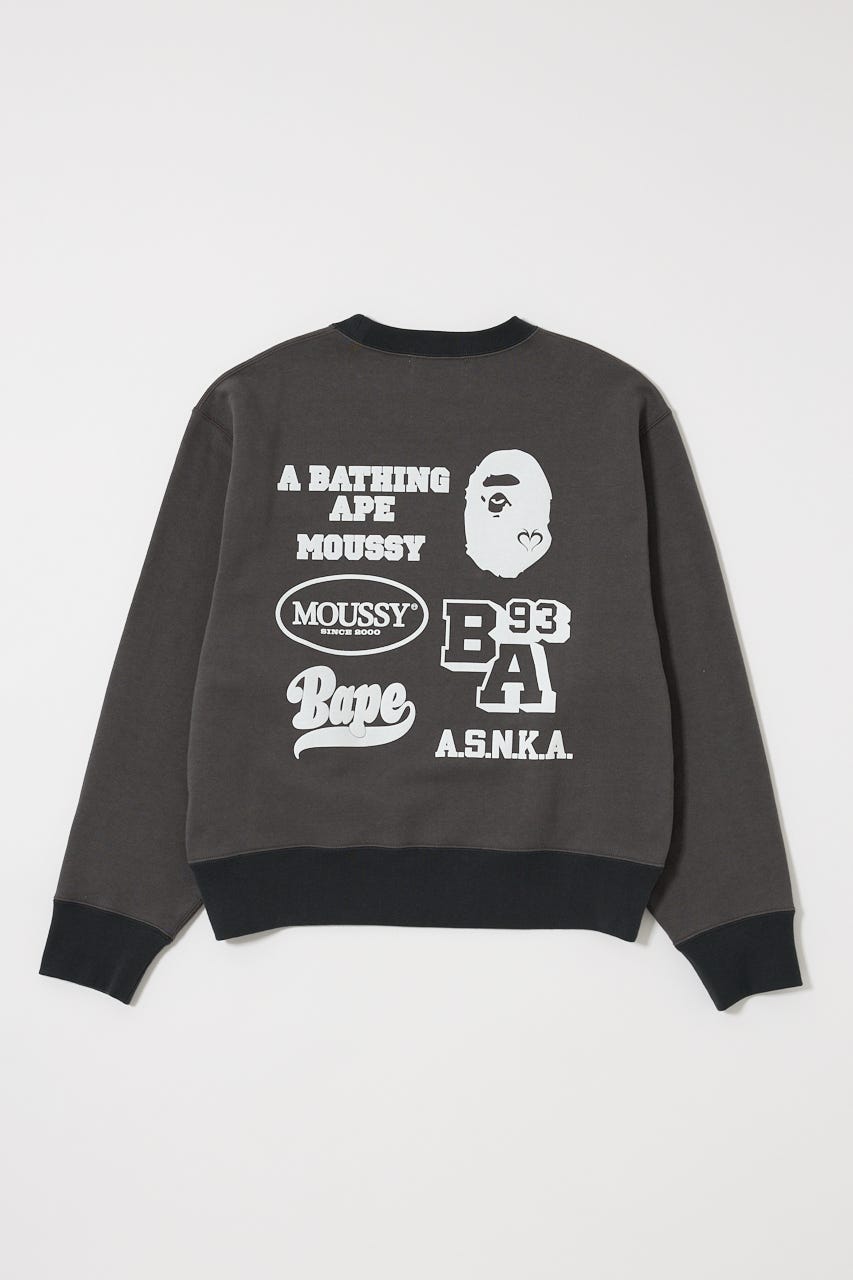 MOUSSY | BP/MS RELAXED FIT クルーネック (スウェット・パーカー
