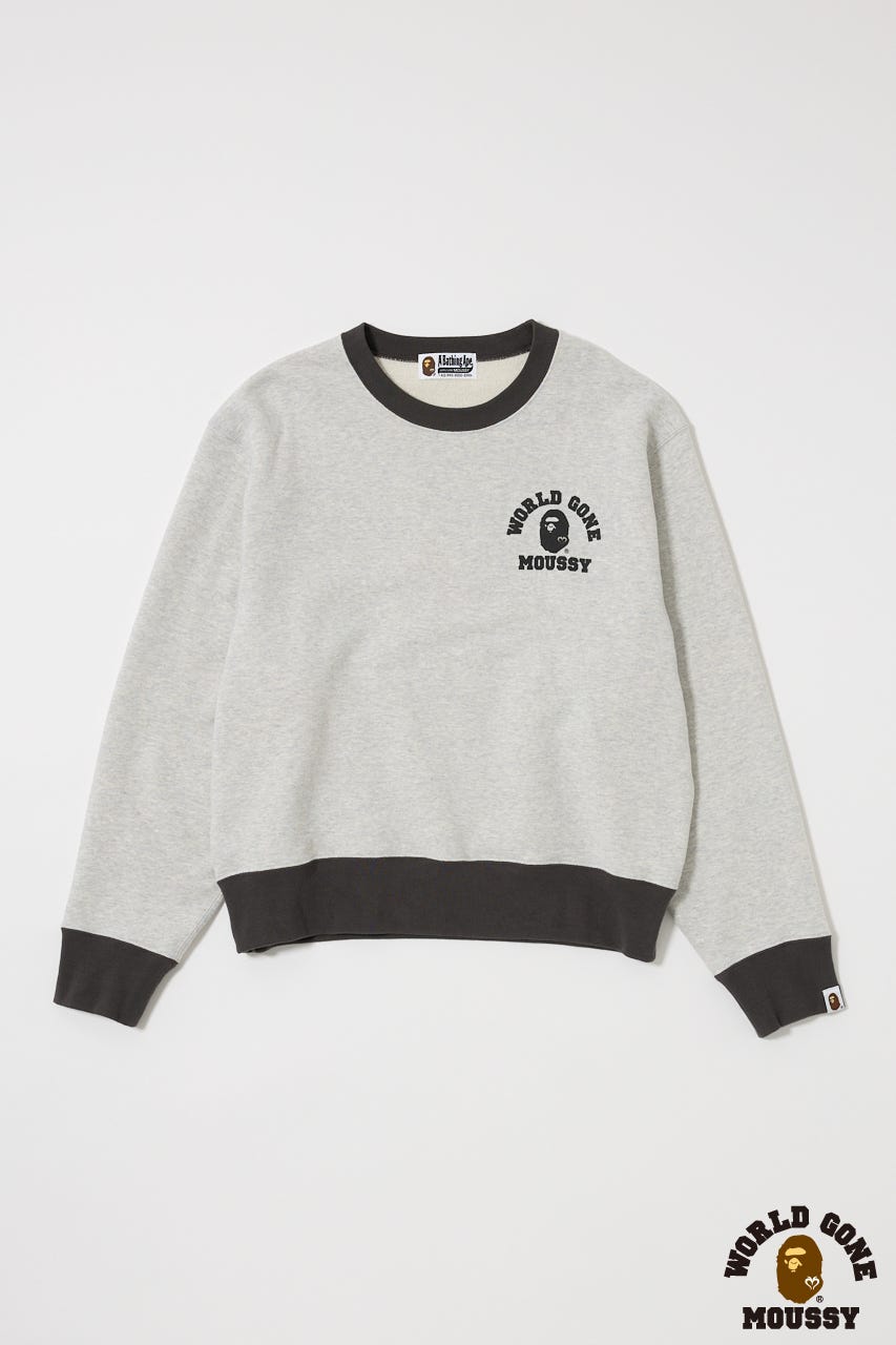 MOUSSY | BP/MS RELAXED FIT クルーネック (スウェット・パーカー