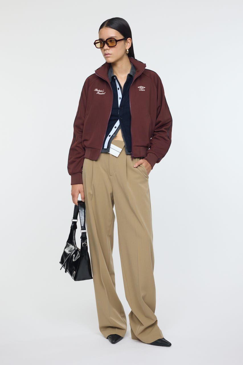 MOUSSY | UMBRO PIPING トラックジャケット (その他アウター ) |SHEL