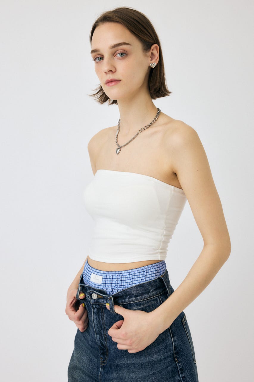 MOUSSY | 【ViVi掲載】SQUARE NECK PLAIN キャミソール (キャミソール