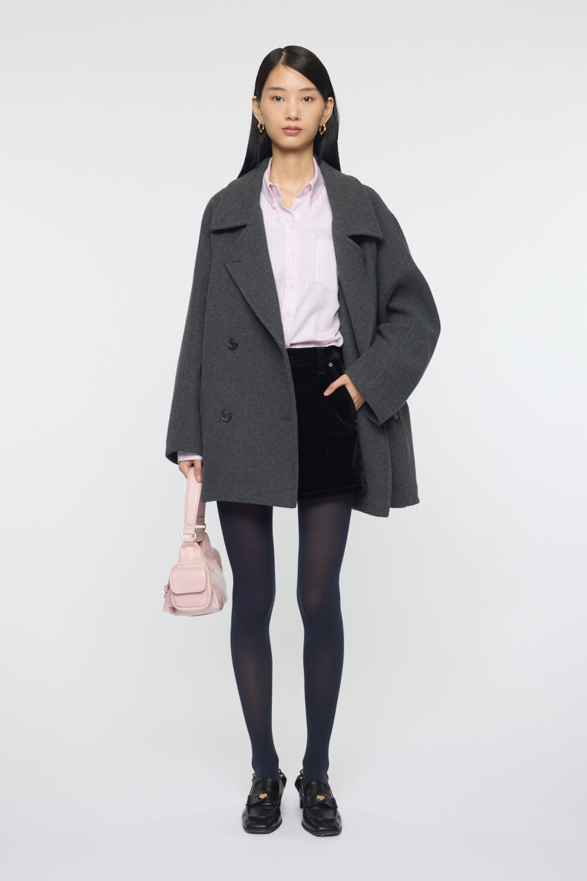 MOUSSY | DOUBLE BREASTED MID コート (コート ) |SHEL'TTER WEBSTORE