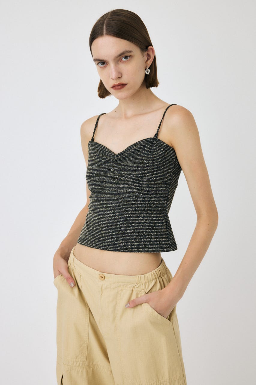 MOUSSY | BOUCLE TWEED キャミ (キャミソール ) |SHEL'TTER WEBSTORE